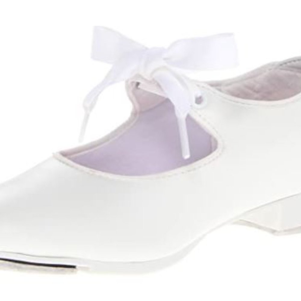 Capezio JR Tyette  Kids white size 1.5 New open box